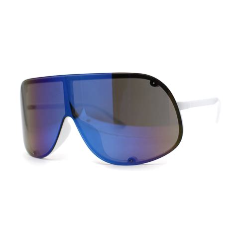 curved shield sunglasses